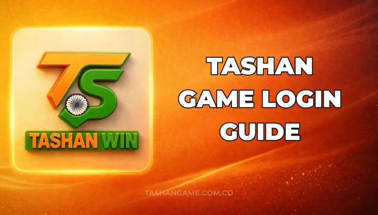 TASHAN GAME LOGIN GUIDE